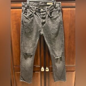 All Saints Cigarette Bannock Washed Black Jeans - 30